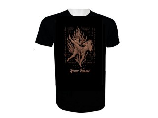 Lägg till namn Muay Thai Kick Boxing T-shirt : KNTSHCUST-031