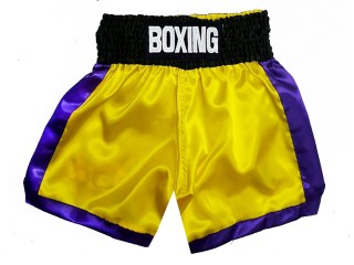 Personlig Boxningsshorts : KNBXCUST-2050-Gul