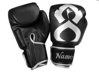 Personliga Muay Thai-handskar i äkta läder : KNGCUST-R-422