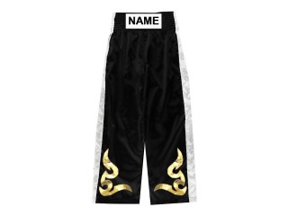 Personlig kickboxningsbyxor : KNPANTS-002-Svart