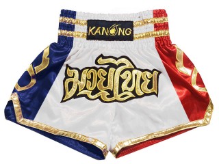 Personlig Thaiboxnings Shorts : KNSCUST-1261-Frankrike