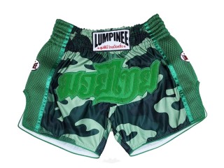 Lumpinee Muay Thai Shorts : LUM-052-Grön-Camo