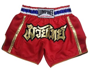 Lumpinee Muay Thai Shorts : LUMRTO-006-Röd