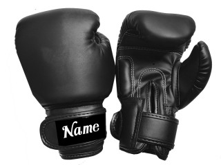 Personliga Muay Thai-handskar för barn : KNGCUST-KIDS-436 Svart