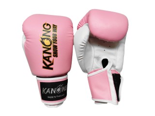 Kanong Boxning handskar : ljusrosa