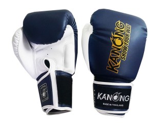Kanong kickboxning handskar : Marinblå