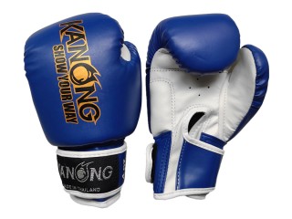 Kanong Muay Thai Boxningshandskar barn : Blå 2-6 oz.