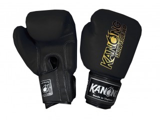 Kanong Muay Thai Boxning handskar : "Simple" Svart
