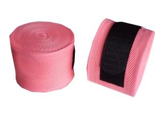 Elastiska Thai Boxning Handlindor da Kanong : Rosa