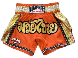 Lumpinee Muay Thai Shorts : LUM-045-Orange