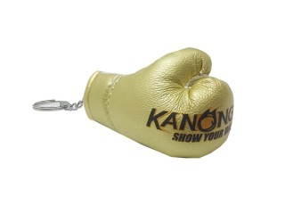 Kanong Muay Thai Nyckelring Boxhandskar : Guld