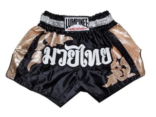 Lumpinee Muay Thai Shorts : LUM-043-svart