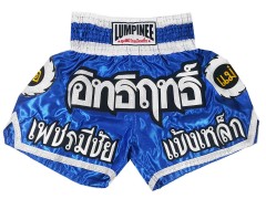 Lumpinee Muay Thai Shorts : LUM-015 Blå