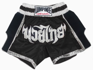 Lumpinee Muay Thai Shorts Sverige : LUM-023-Svart