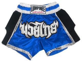 Lumpinee Muay Thai Shorts Sverige : LUM-023-Blå