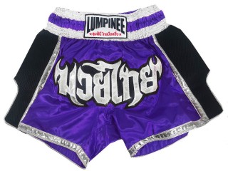 Lumpinee Muay Thai Shorts Sverige : LUM-023-Lila