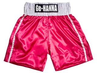 Personlig Boxningsshorts : KNB XCUST-2071-Rosa