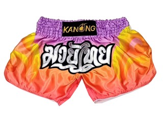 Retro Kanong Muay Thai Shorts Sverige : KNSRTO-509