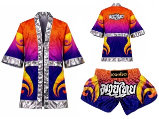 Personlig Muay Thai Boxningsrock + Muay Thai shorts : SET-507