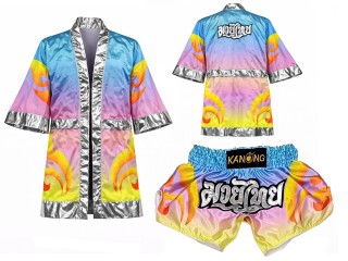 Personlig Muay Thai Boxningsrock + Muay Thai shorts : SET-508