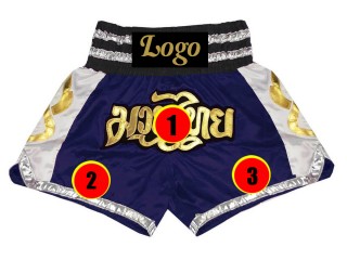 Muay Thai Bulk - Anpassa Muay Thai Boxningsshorts med Logotyp