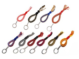 Partihandel - Muay Thai Mongkol-huvudbandsnyckelring med logotyp