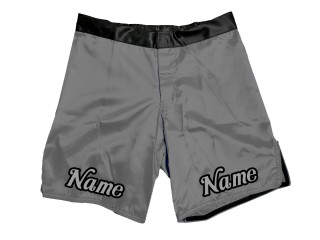 Specialdesignade MMA-shorts lägg till namn eller logotyp: Grå