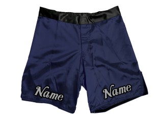 Personlig MMA shorts : Marinblå