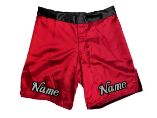Personlig MMA shorts : Röd