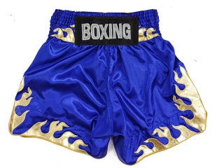 Designa egna Boxningsshorts Boxing Shorts : KNBSH-038-Blå