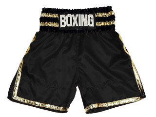 Personlig Boxningsshorts : KNBSH-039-Svart
