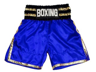 Personlig Boxningsshorts : KNBSH-039-Blå