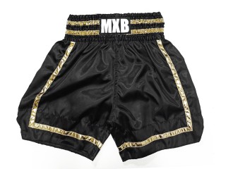 Personlig Boxningsshorts  : KNBXCUST-2047 Svart