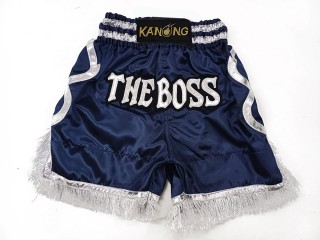 Personlig Boxningsshorts : KNBXCUST-2048-Marinblå
