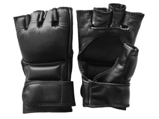 Custom MMA Grappling handskar: Svarta