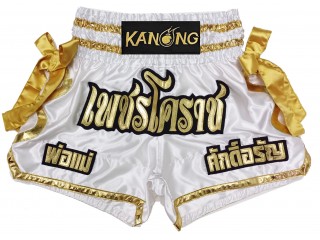Designa egna Muay Thai Shorts Thaiboxnings Shorts : KNSCUST-1219