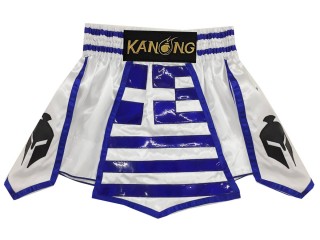 Personlig Muay Thai Shorts : KNSCUST-1221 Greek
