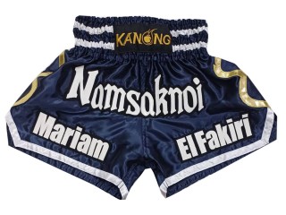 Personlig Thaiboxnings Shorts : KNSCUST-1250-Marin