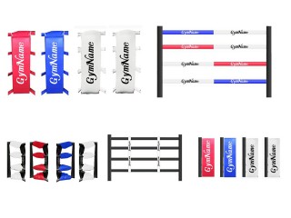 Anpassningsbara tillbehör Boxningsringskydd : Röd/Blå/Vit