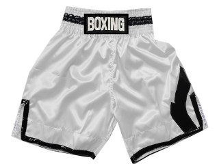 Personlig Boxningsshorts  : KNBSH-036-Vit