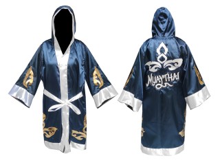 Kanong Muay Thai Morgonrock Robe : KNFIR-143-Marin