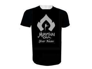 Lägg till namn Muay Thai Kick Boxing T-shirt : KNTSHCUST-023