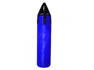 Kanong Skräddarsydd Mikrofiberläder Boxningssäck (ofylld) : Blå 180 cm.