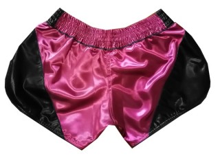 Retro Kanong Muay Thai Shorts Sverige : KNSRTO-202-Rödbrun