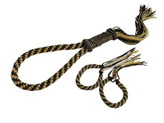 BOXSENSE MONG KONG HUVUDBAND + PRA JIAD ARMBAND : Svart / Guld