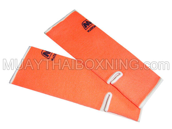 Muay Thai fotledsskydd Ankelstöd : Orange