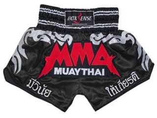 Boxsense Muay Thai Shorts : BXS-066-Svart