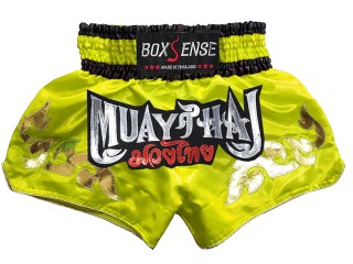 Boxsense Muay Thai Shorts : BXS-092-gul
