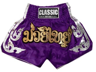 Classic Thaiboxningsshorts : CLS-015-Lila