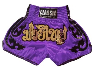 Classic Thaiboxningsshorts : CLS-016-Lila